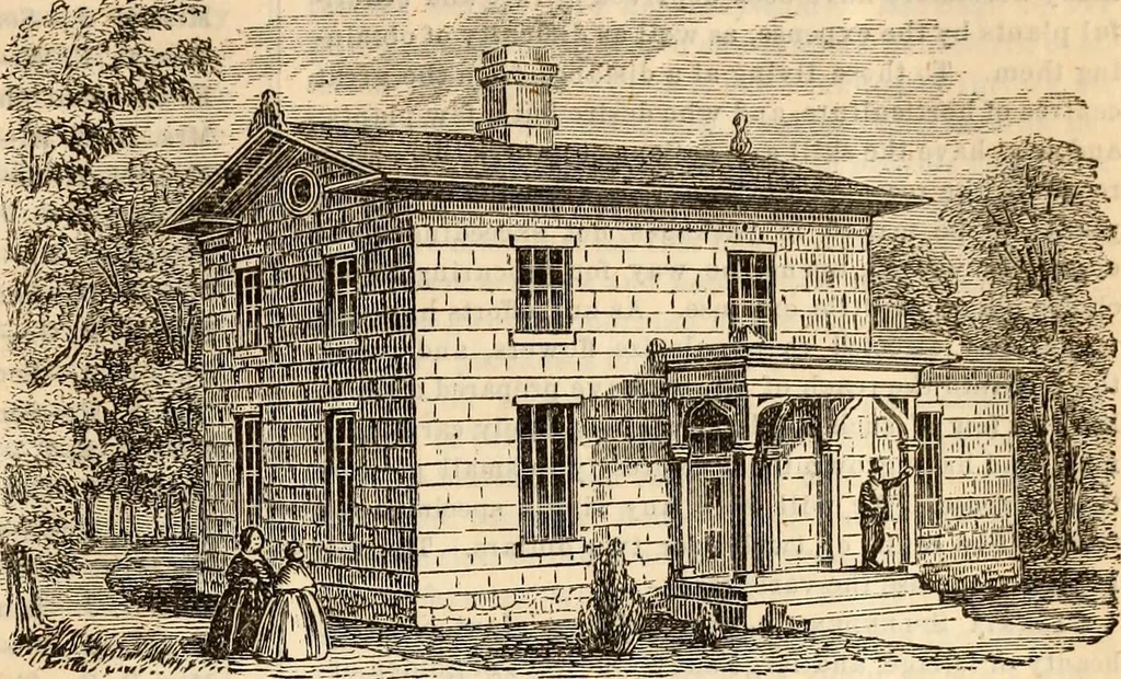 An illustration from Godey's lady's book, 1840, leaf 421