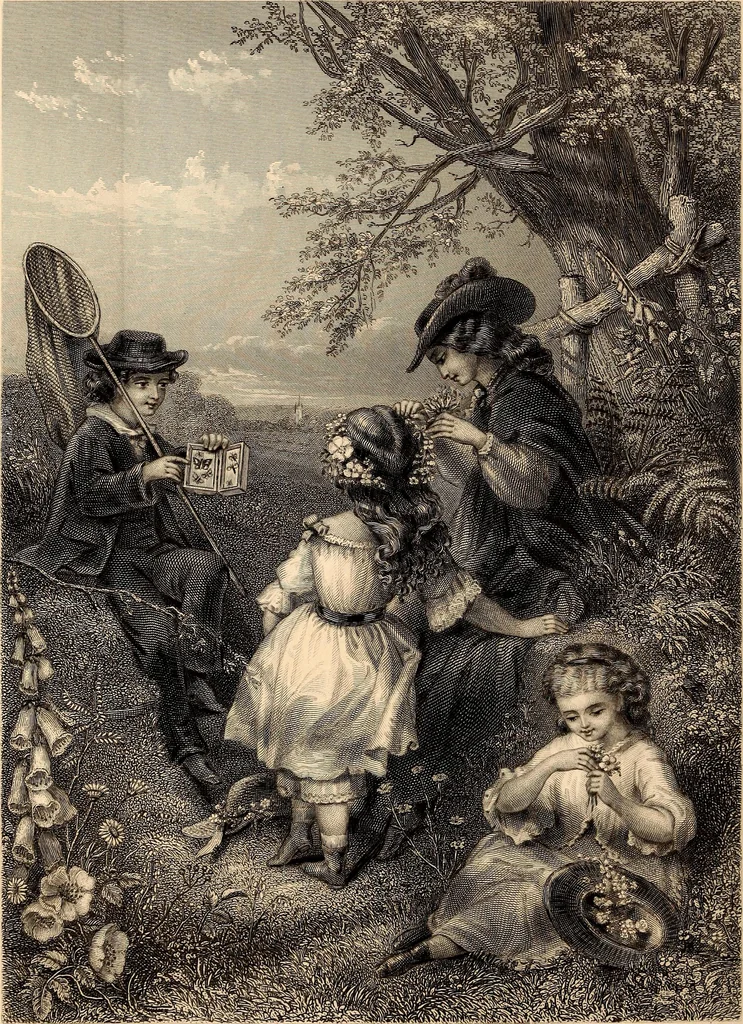 An illustration from Godey's lady's book, 1840, leaf 428