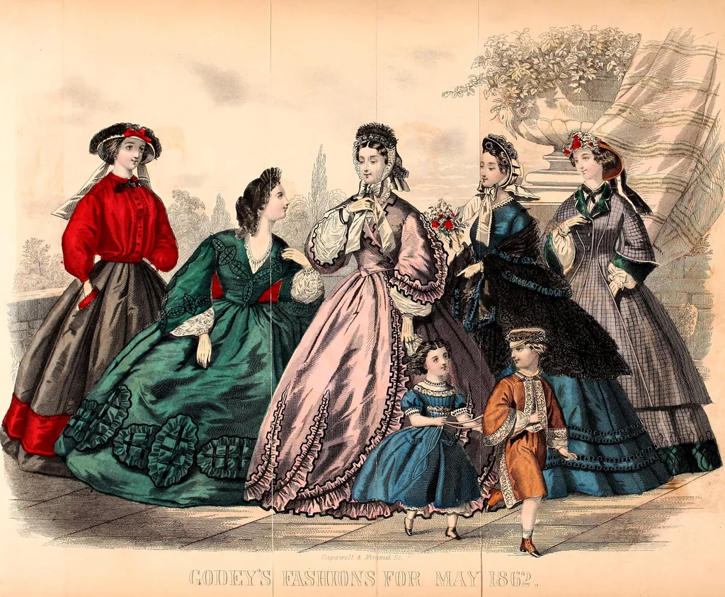 An illustration from Godey's lady's book, 1840, leaf 431