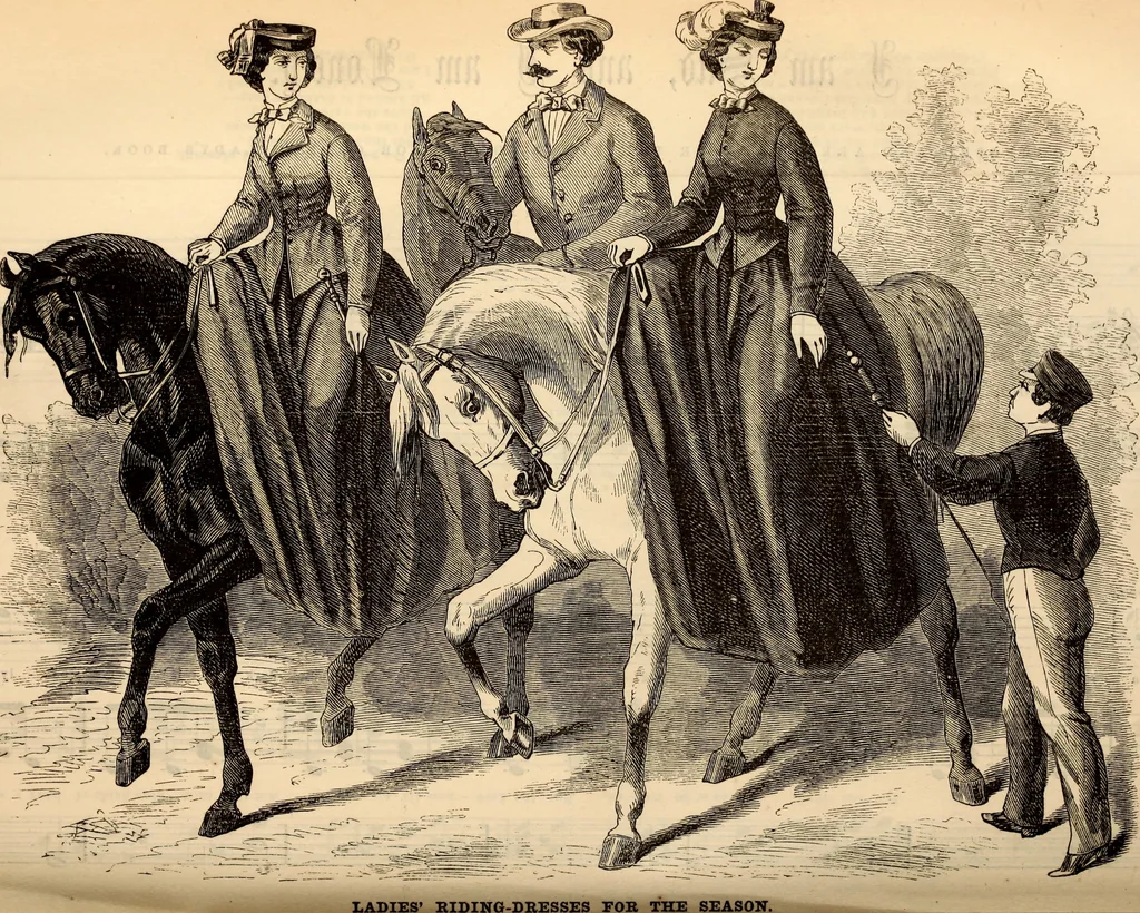 An illustration from Godey's lady's book, 1840, leaf 435