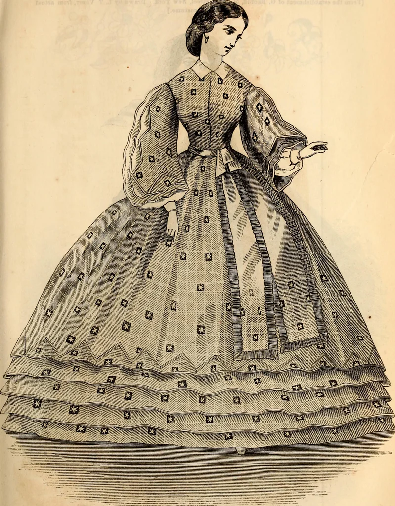 An illustration from Godey's lady's book, 1840, leaf 439