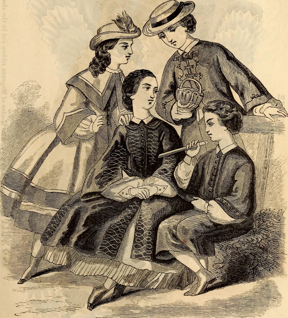 An illustration from Godey's lady's book, 1840, leaf 441