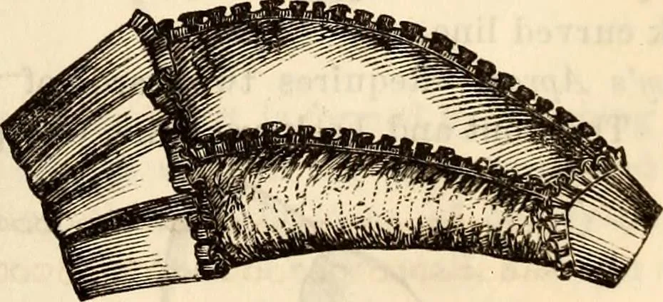 An illustration from Godey's lady's book, 1840, leaf 505