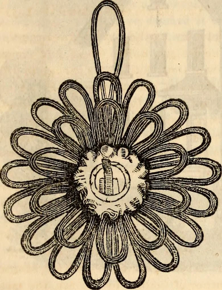 An illustration from Godey's lady's book, 1840, leaf 525
