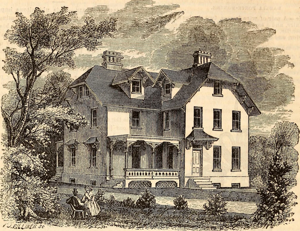 An illustration from Godey's lady's book, 1840, leaf 526