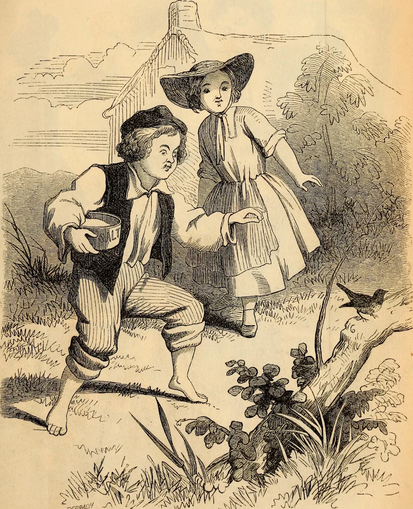 An illustration from Godey's lady's book, 1840, leaf 537
