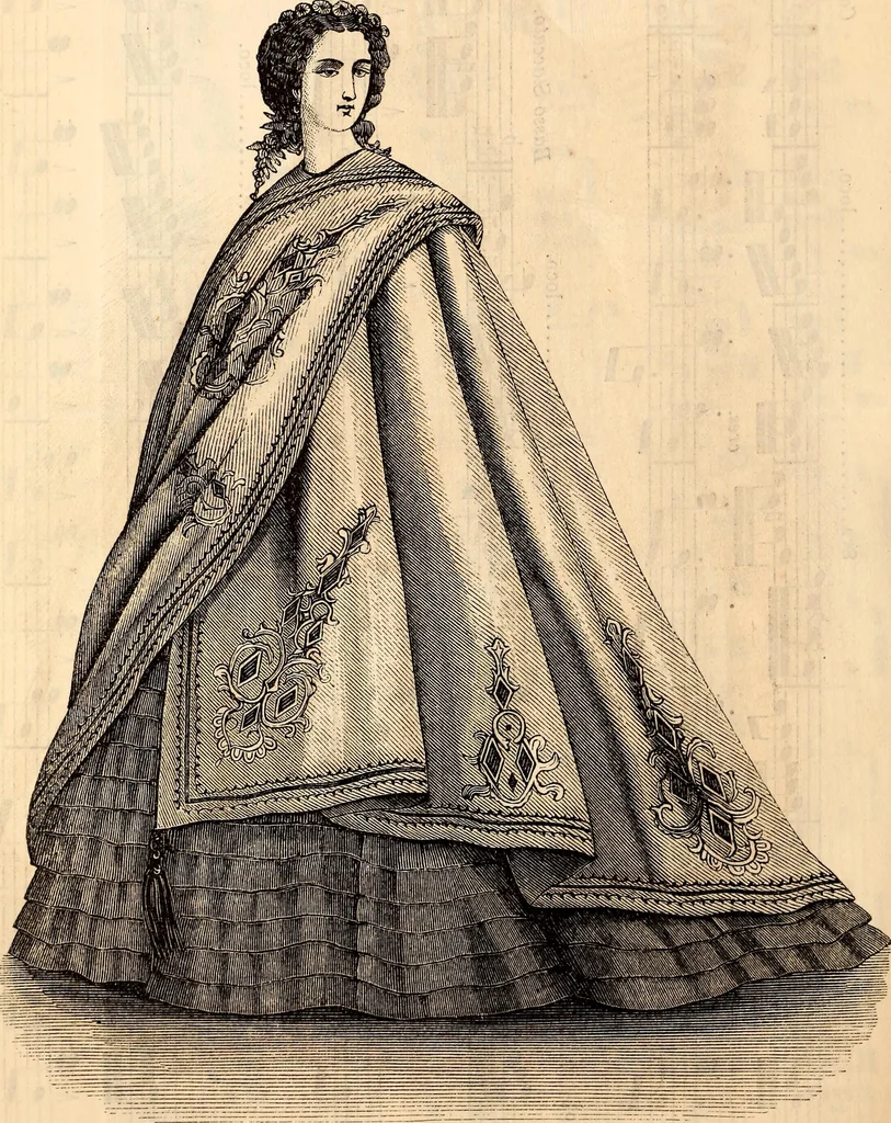 An illustration from Godey's lady's book, 1840, leaf 542