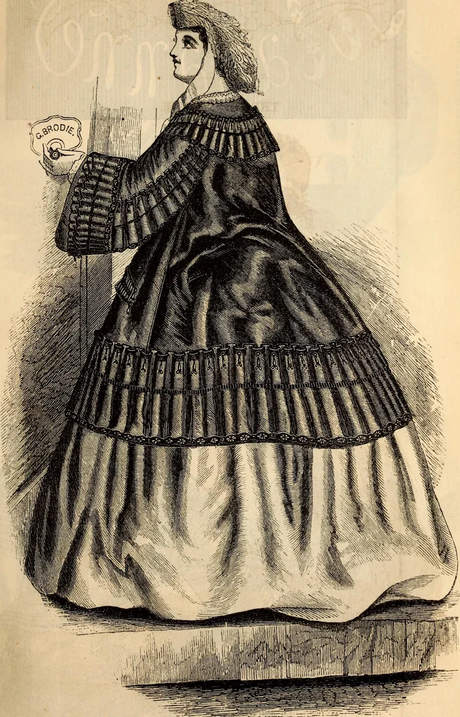 An illustration from Godey's lady's book, 1840, leaf 543
