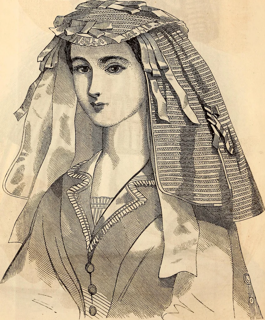 An illustration from Godey's lady's book, 1840, leaf 544