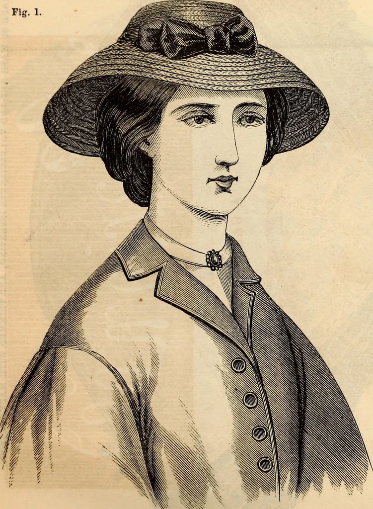 An illustration from Godey's lady's book, 1840, leaf 545