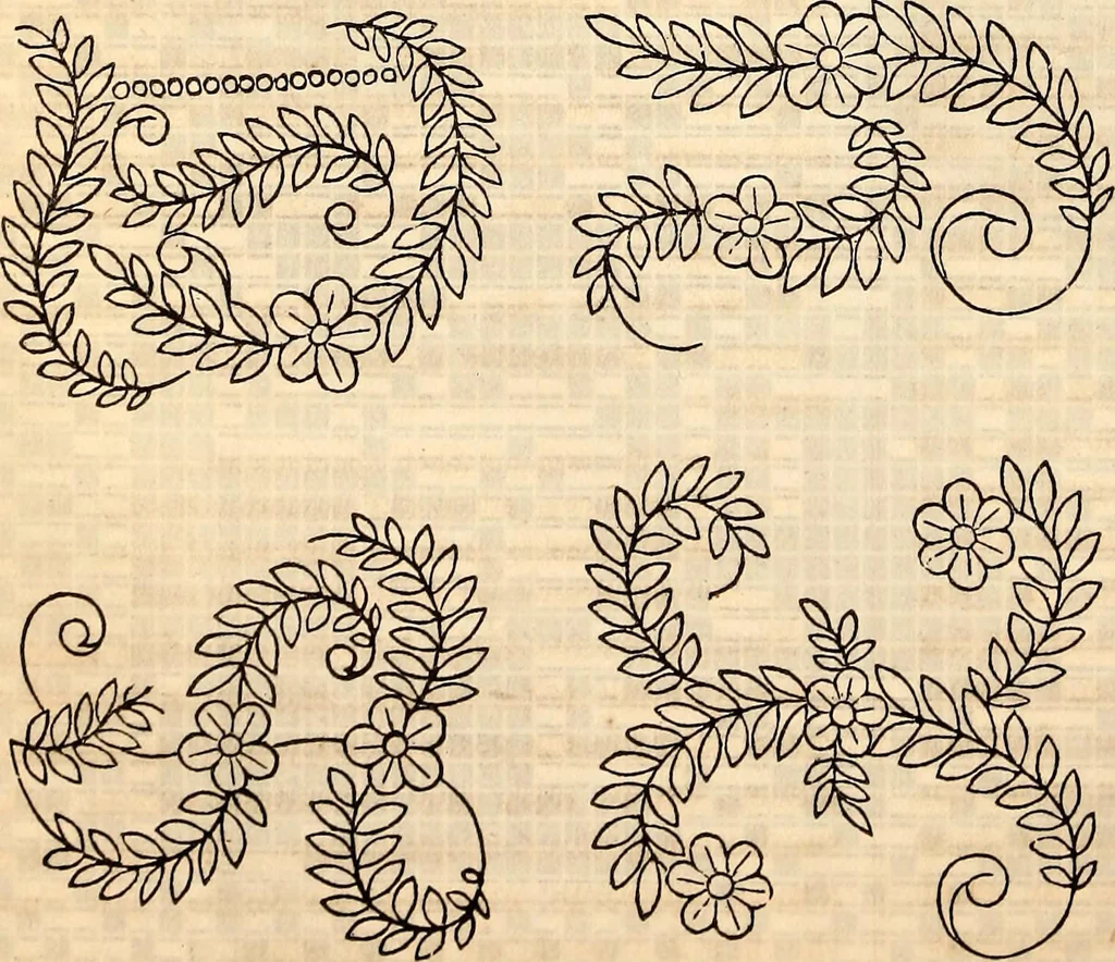 An illustration from Godey's lady's book, 1840, leaf 550