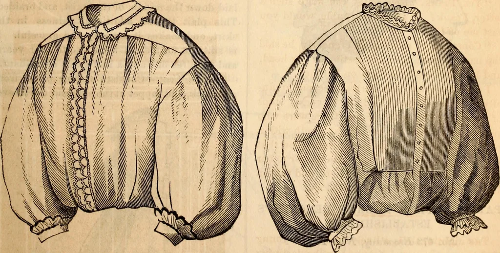 An illustration from Godey's lady's book, 1840, leaf 603