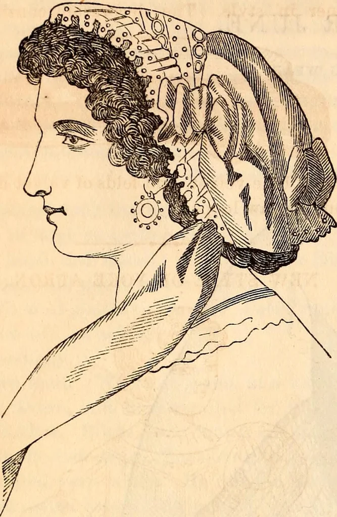 An illustration from Godey's lady's book, 1840, leaf 604