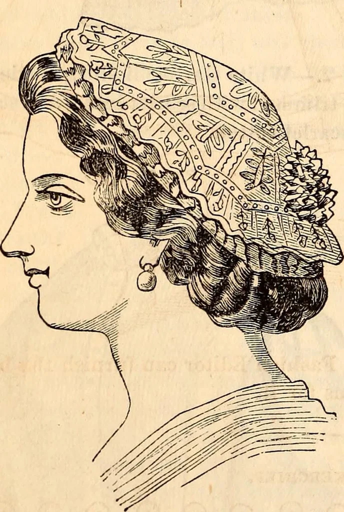 An illustration from Godey's lady's book, 1840, leaf 604