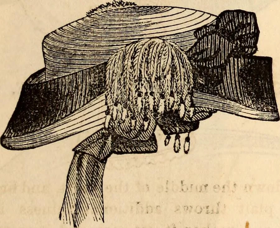 An illustration from Godey's lady's book, 1840, leaf 605