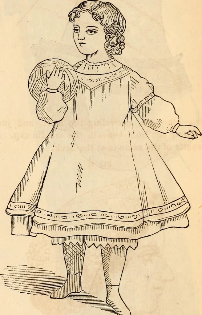 An illustration from Godey's lady's book, 1840, leaf 605