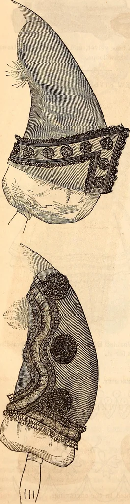 An illustration from Godey's lady's book, 1840, leaf 606