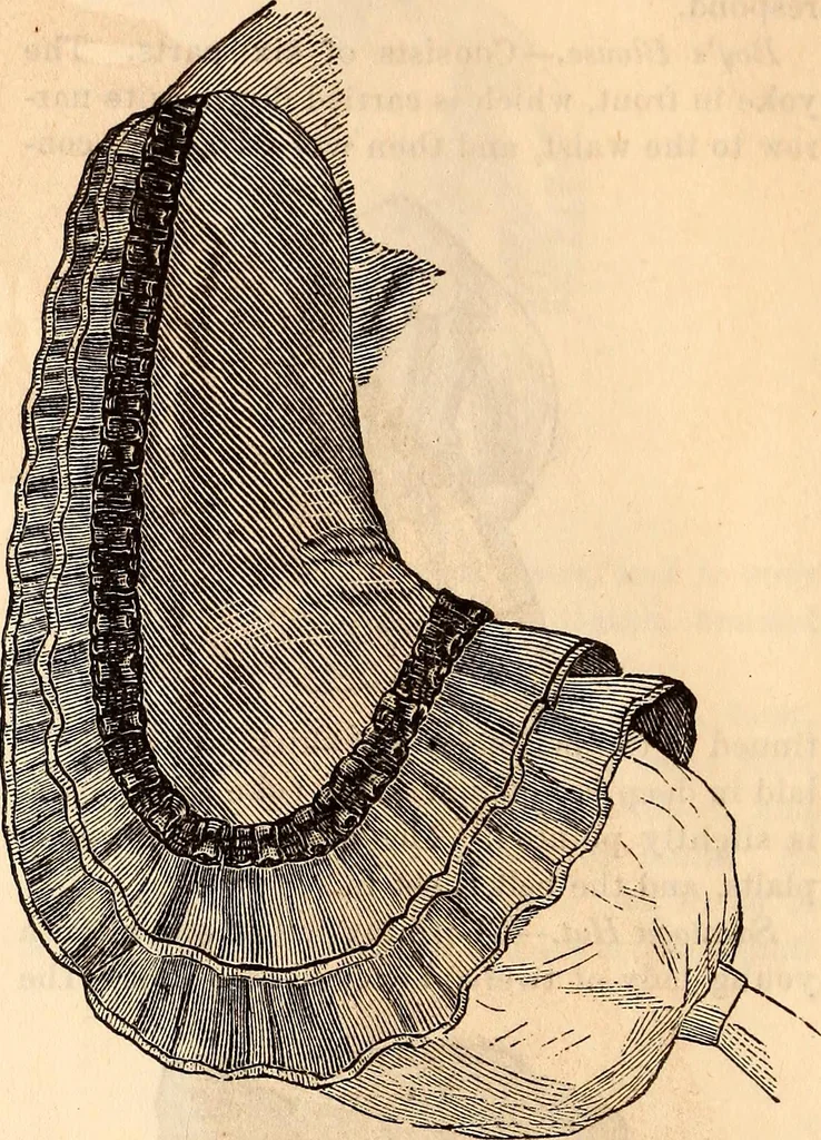 An illustration from Godey's lady's book, 1840, leaf 606
