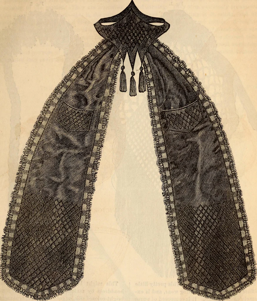 An illustration from Godey's lady's book, 1840, leaf 607