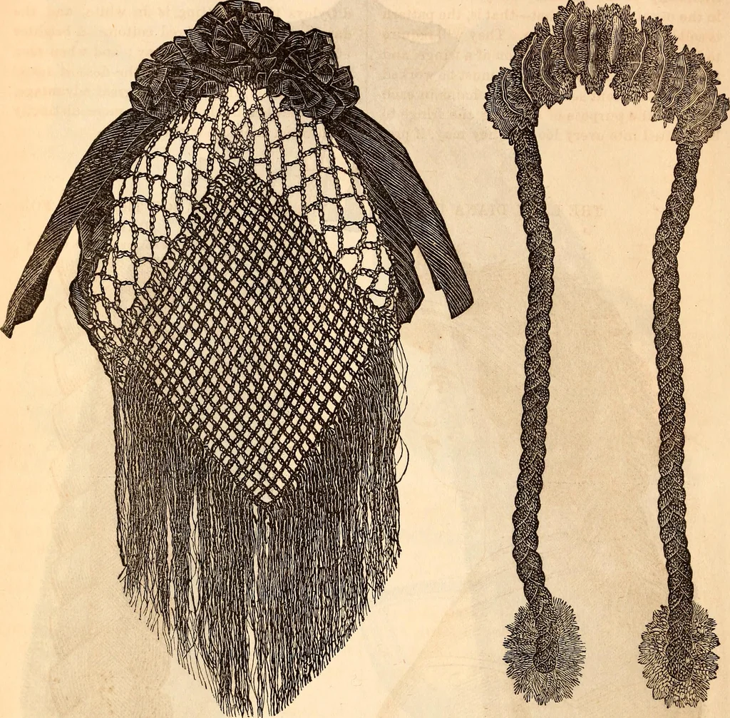 An illustration from Godey's lady's book, 1840, leaf 608