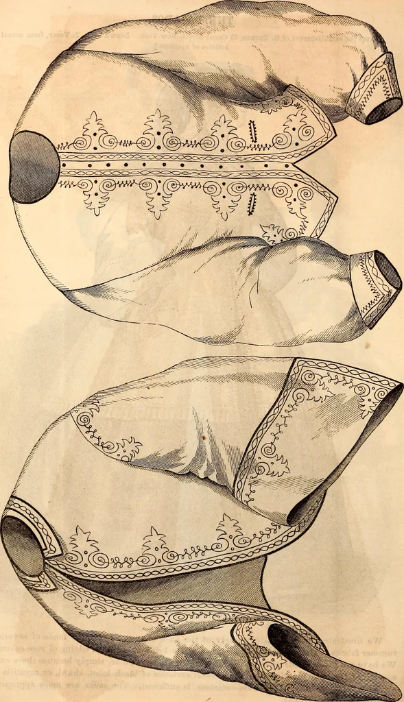 An illustration from Godey's lady's book, 1840, leaf 650