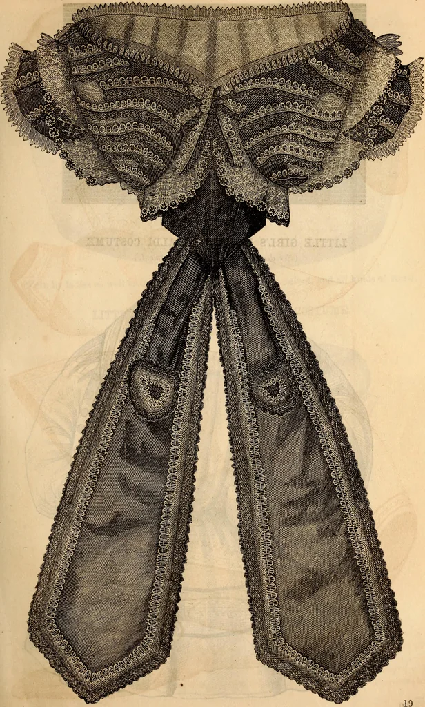 An illustration from Godey's lady's book, 1840, leaf 651