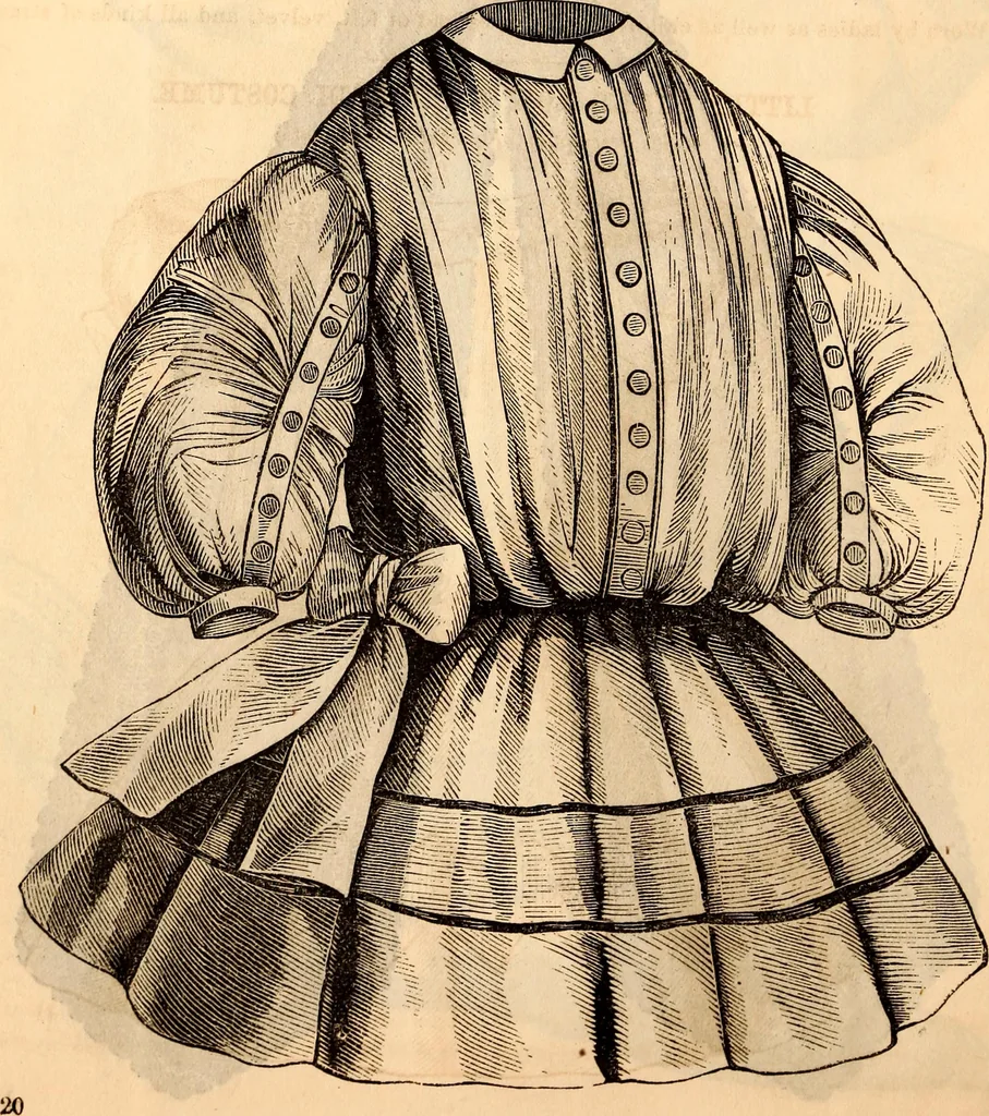 An illustration from Godey's lady's book, 1840, leaf 652