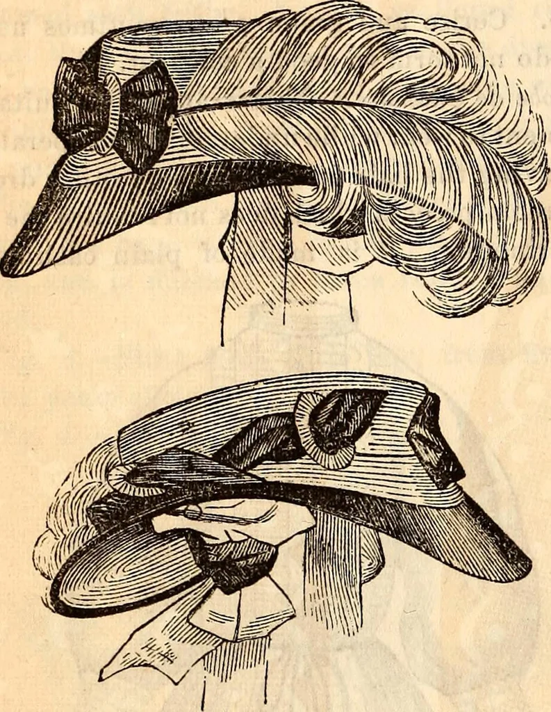 An illustration from Godey's lady's book, 1840, leaf 714