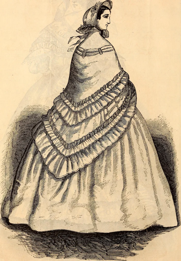 An illustration from Godey's lady's book, 1840, leaf 752