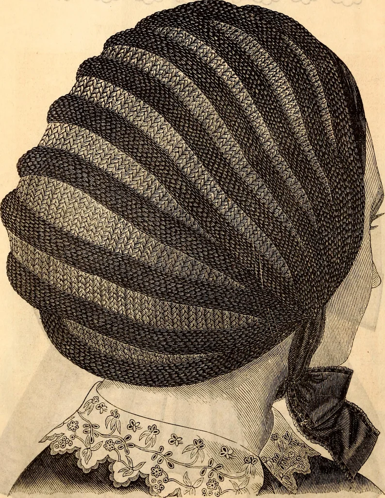 An illustration from Godey's lady's book, 1840, leaf 754