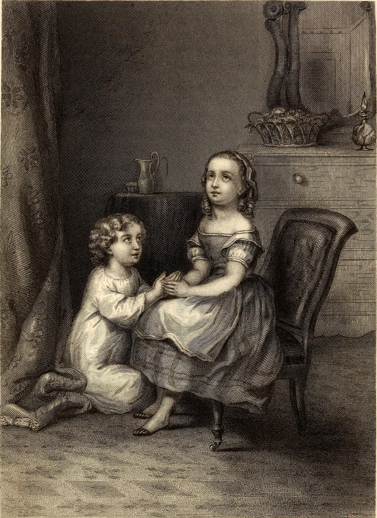 An illustration from Godey's lady's book, 1840, leaf 8
