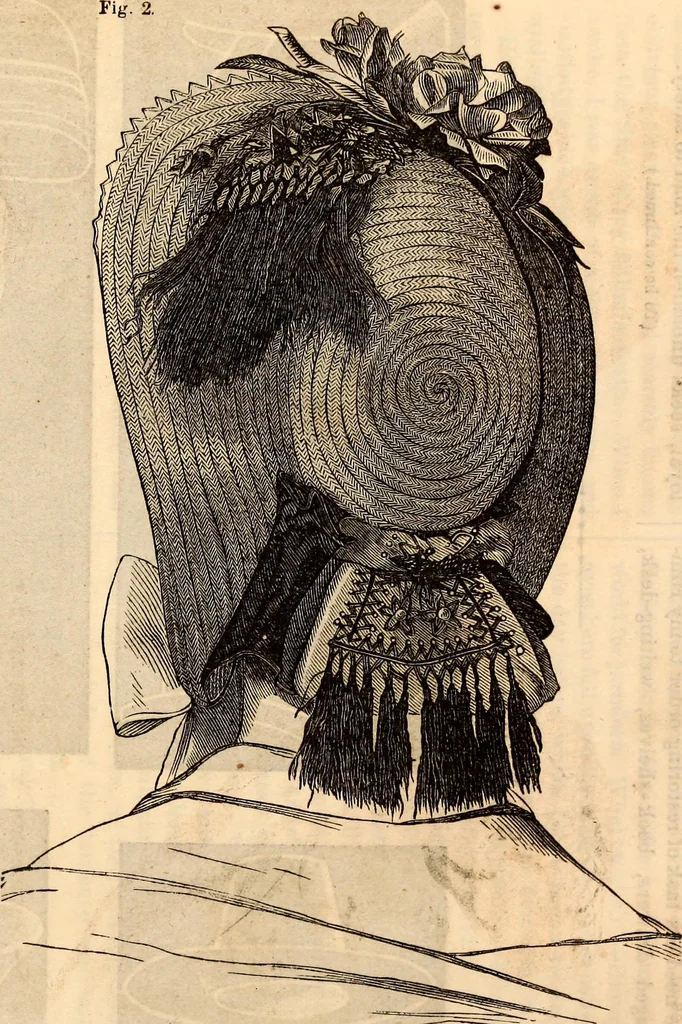 An illustration from Godey's lady's book, 1840, leaf 812