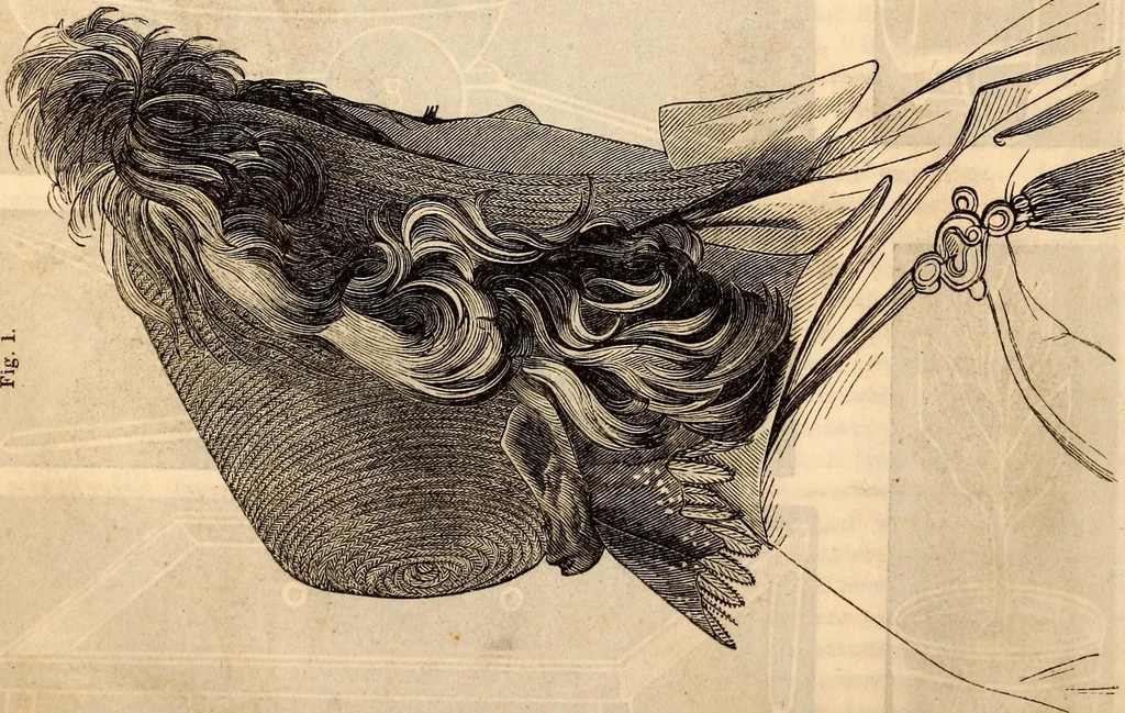 An illustration from Godey's lady's book, 1840, leaf 812