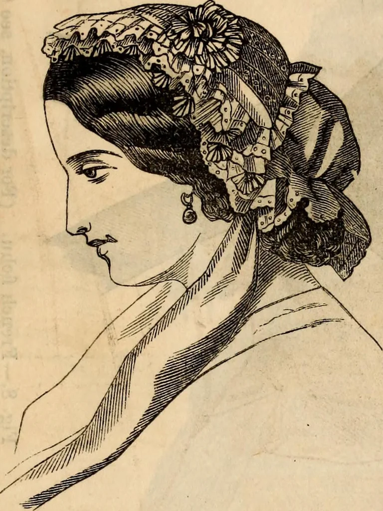 An illustration from Godey's lady's book, 1840, leaf 813