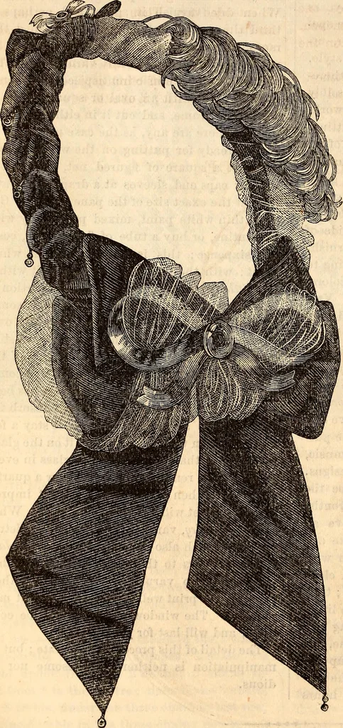 An illustration from Godey's lady's book, 1840, leaf 820