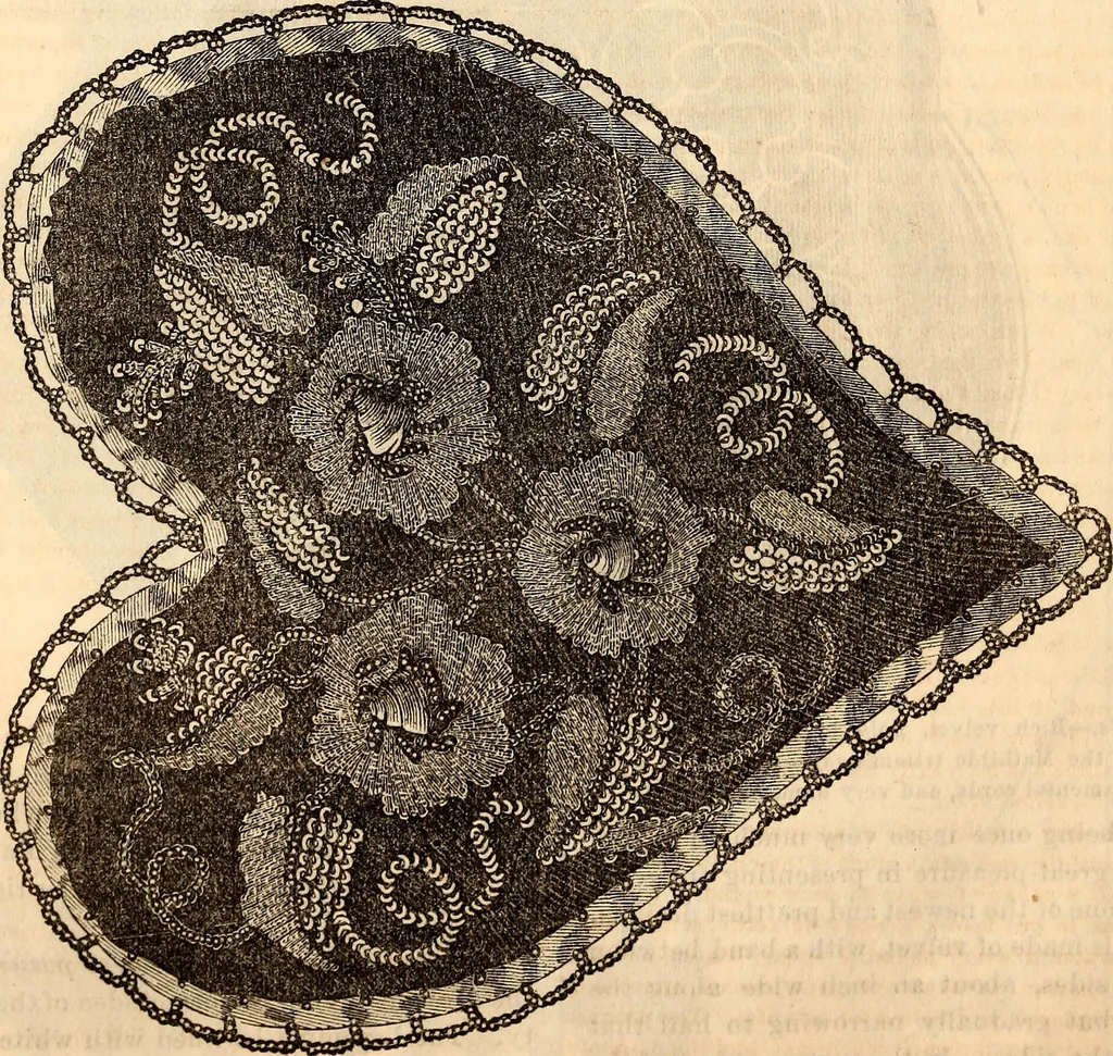 An illustration from Godey's lady's book, 1840, leaf 822