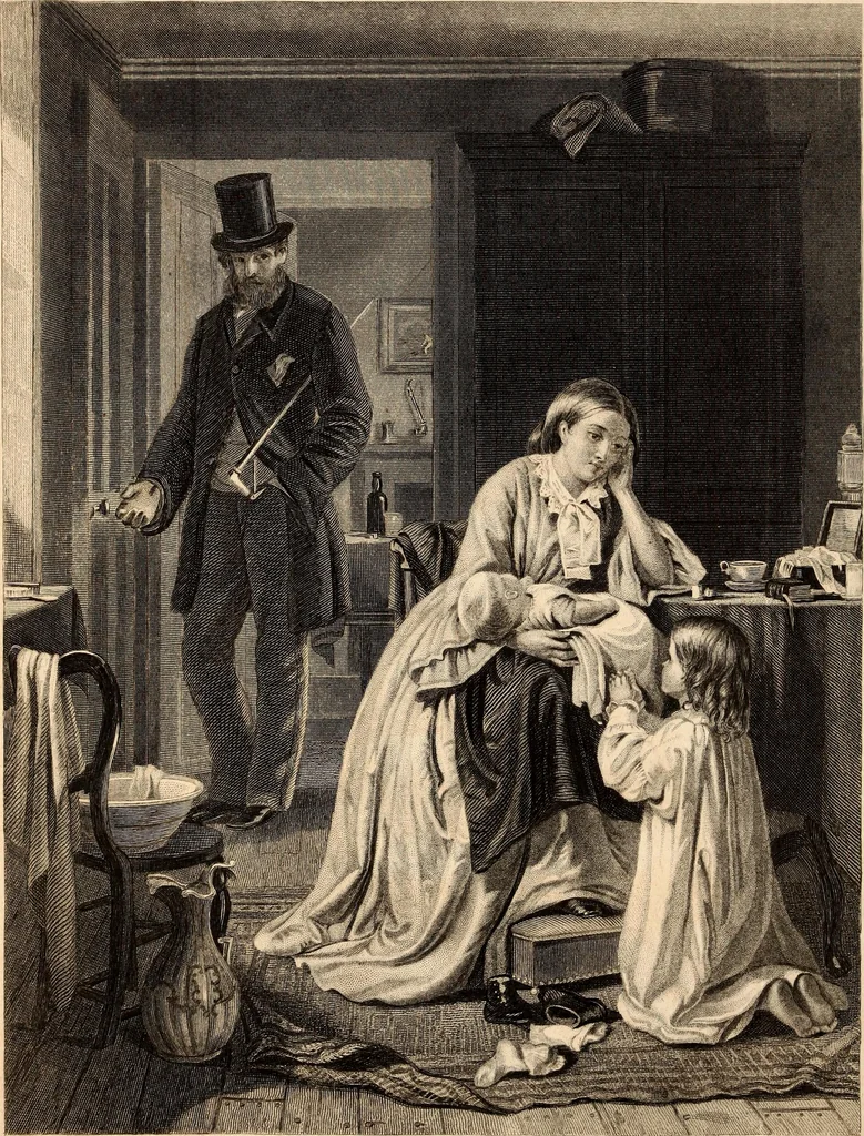An illustration from Godey's lady's book, 1840, leaf 844