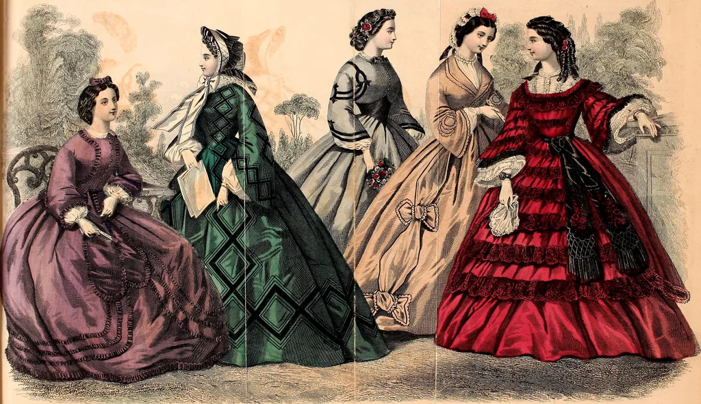 An illustration from Godey's lady's book, 1840, leaf 847