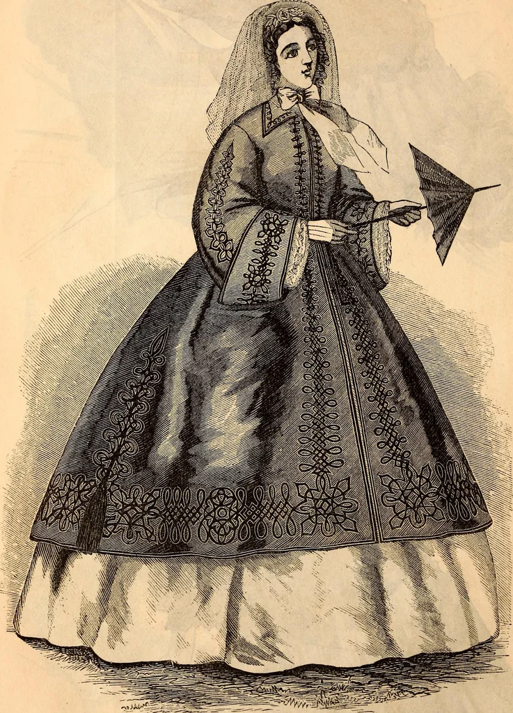 An illustration from Godey's lady's book, 1840, leaf 856