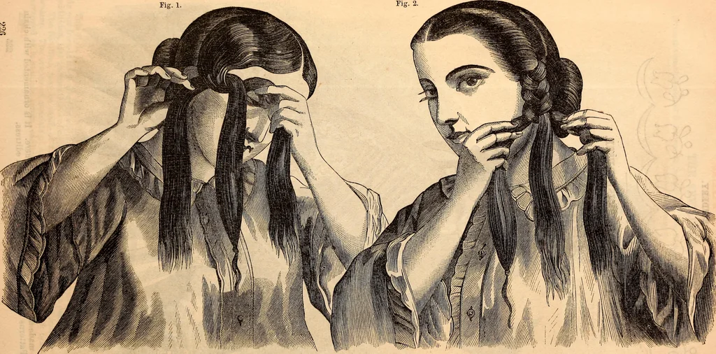 An illustration from Godey's lady's book, 1840, leaf 858