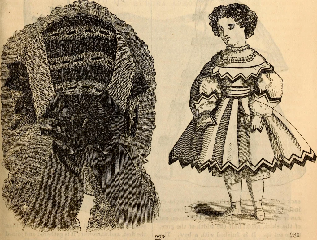 An illustration from Godey's lady's book, 1840, leaf 913