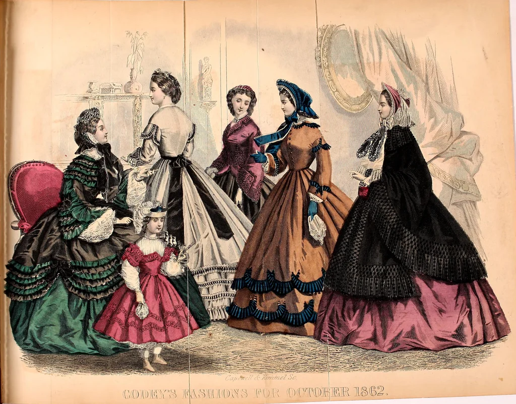An illustration from Godey's lady's book, 1840, leaf 949