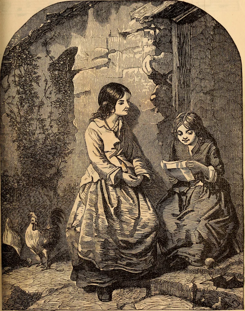 An illustration from Godey's lady's book, 1840, leaf 951