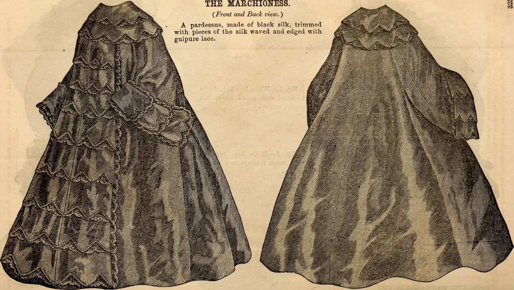 An illustration from Godey's lady's book, 1840, leaf 957