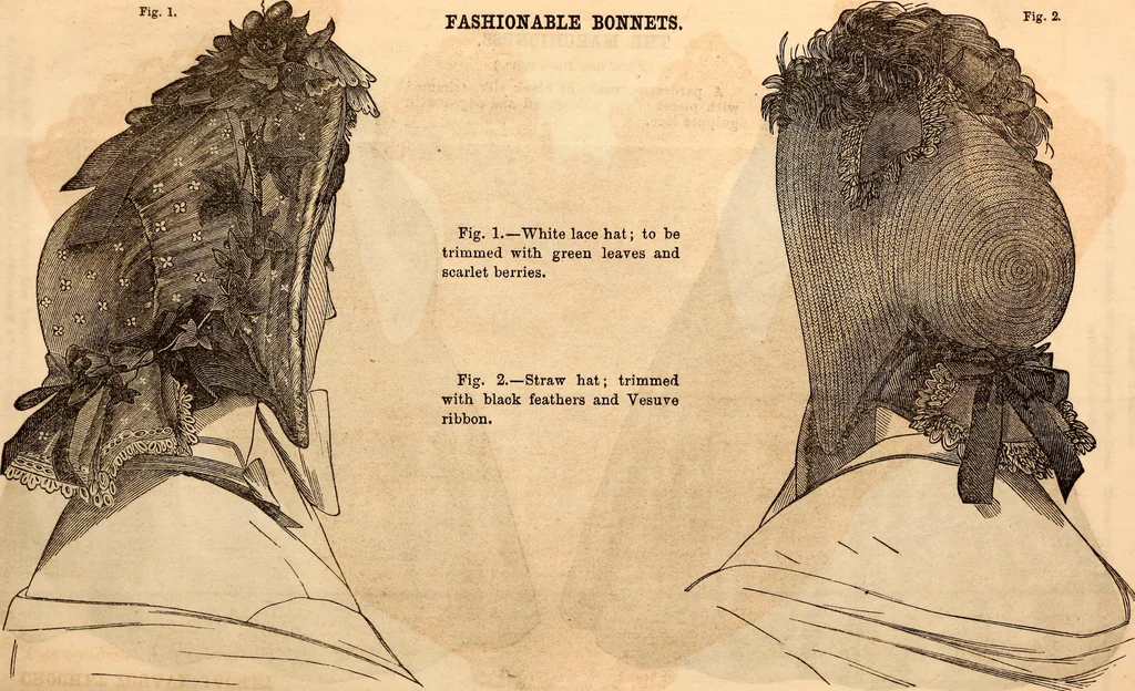 An illustration from Godey's lady's book, 1840, leaf 958