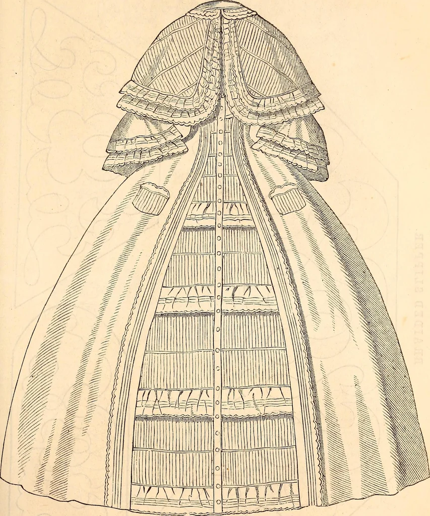 An illustration from Godey's lady's book, 1840, leaf 1000