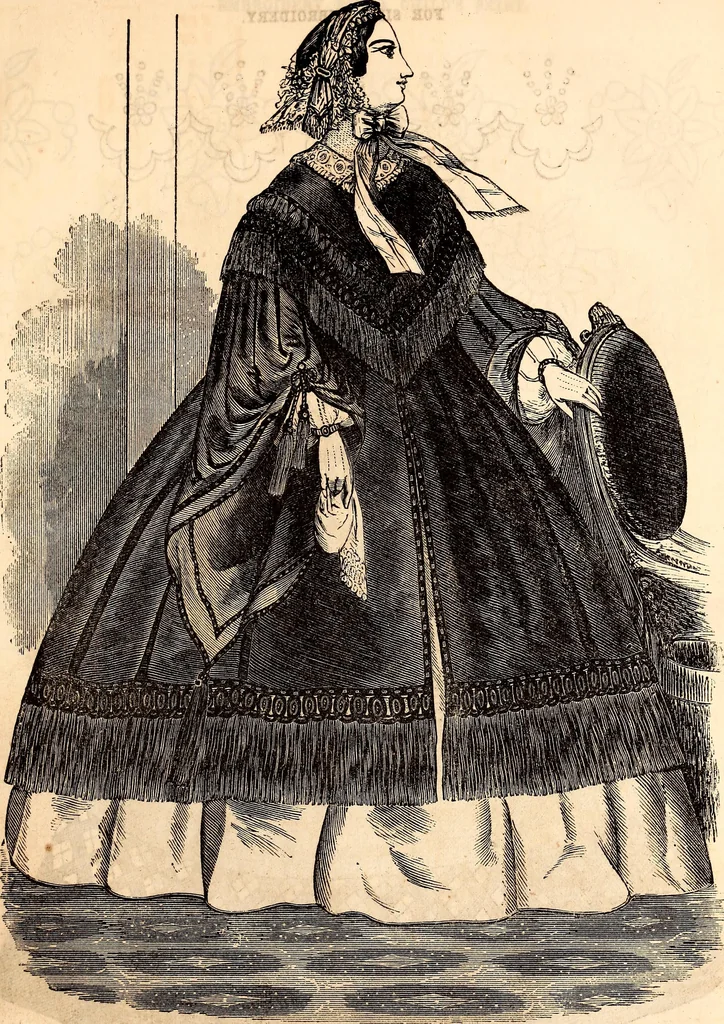 An illustration from Godey's lady's book, 1840, leaf 102