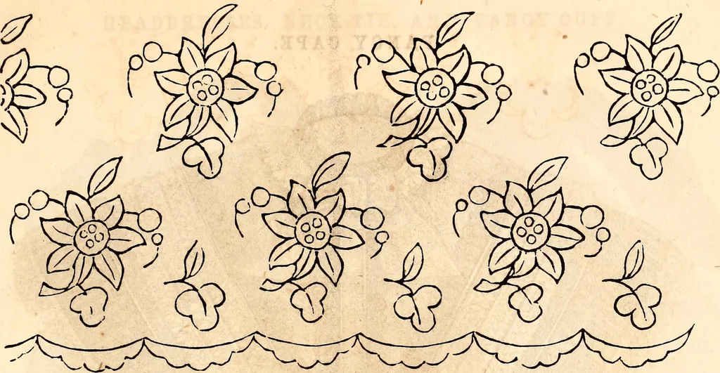 An illustration from Godey's lady's book, 1840, leaf 104