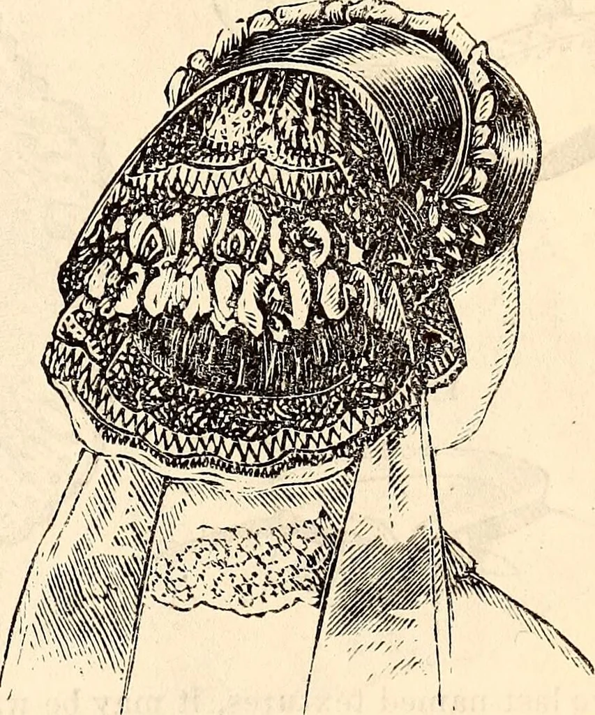 An illustration from Godey's lady's book, 1840, leaf 1048