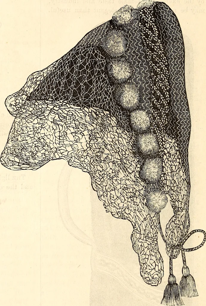 An illustration from Godey's lady's book, 1840, leaf 1057
